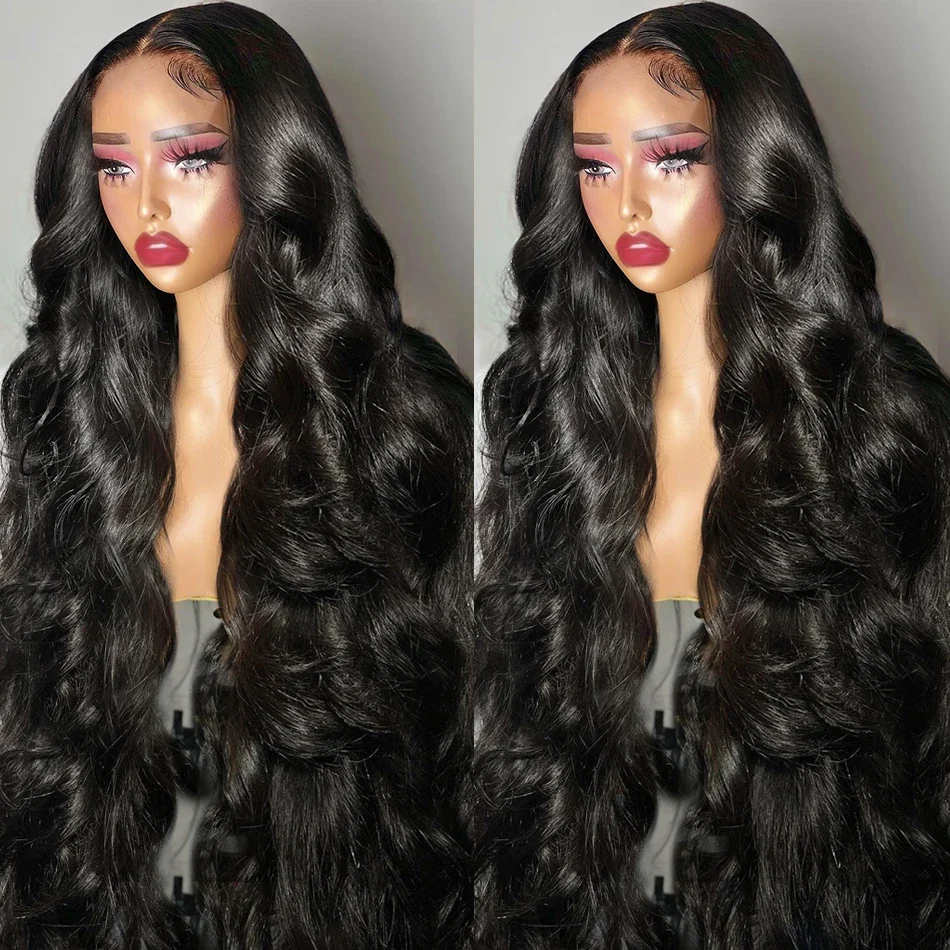 30 Inch Lace Frontal Wig Body Wave Pre Plucked 13x4 13x6 Lace Front Human Hair Wigs Brazilian 5x5 Wear Go Glueless Frontal Wigs