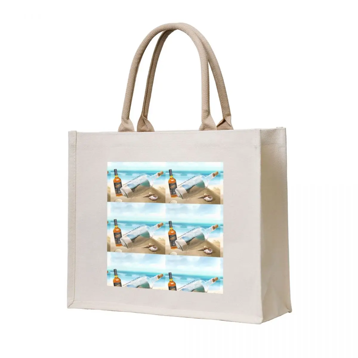 

Turks & Caicos in a Bottle. Tote Bag Portable shopping bag Women's bags cute tote bag