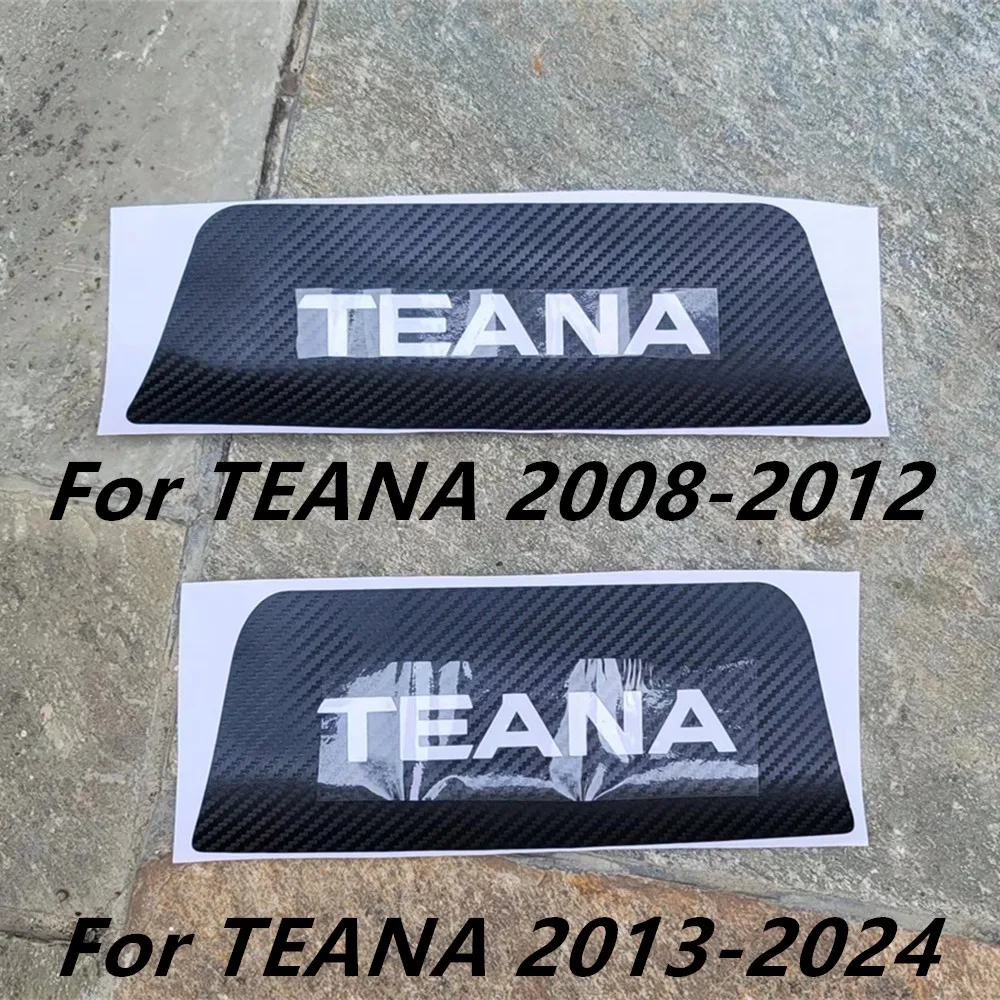 1PC Carbon Fiber Car Stickers Of High Mounted Stop Lamp High Brake Lights For Nissan ALTIMA 2008-2012 2013-2024 Car Accessories