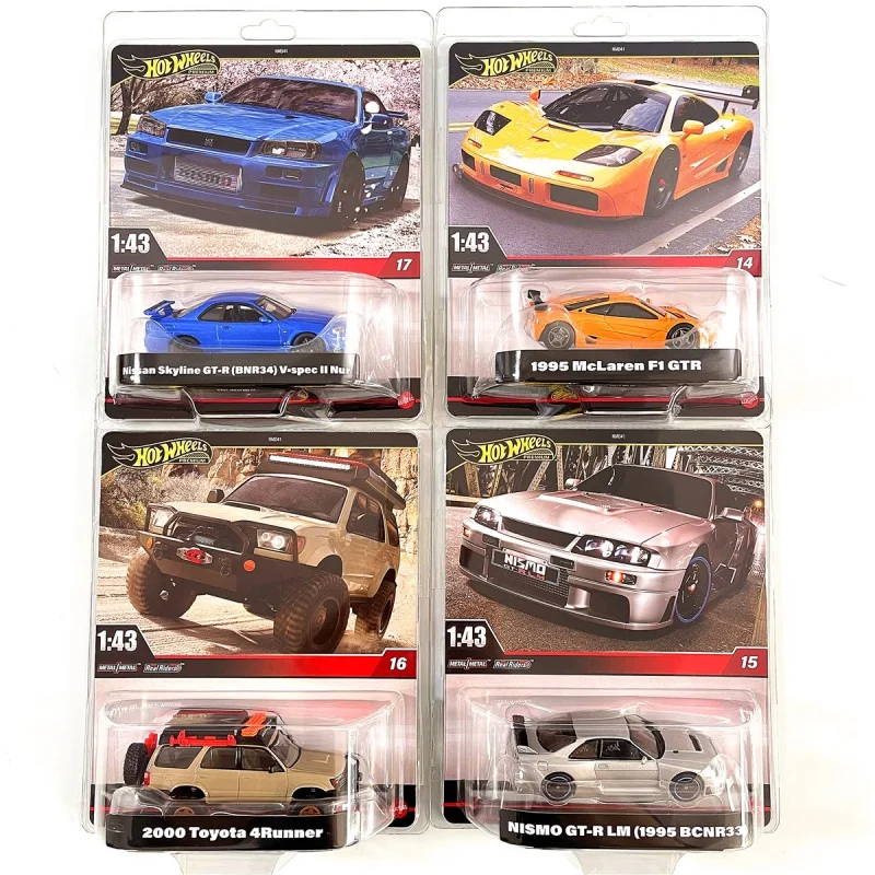 

Hot Wheels 1:43 Scale Mercedes AMG Nissan Civic EK Mustang Jeep Alloy Car Models Collectible Toy for Car Culture Fans