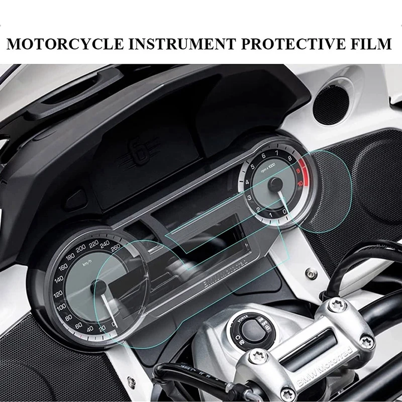 Motorcycle Dashboard Anti-Scratch Film Dashboard Protective Film Instrument Film For BMW- K1600GTL K1600GT K1600 K1600B