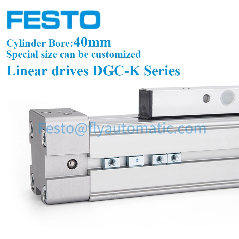 

FESTO DGC-40-300-KF-PPV-A Mechanically Rodless Linear Drives DGC-K Cylinder