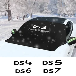 Magnetic Car Windshield Snow Cover Sunshade Protector Auto Accessories For DS Citroen DS3 Cabrio DS4 DS5 Prestige 5LS DS6 DS7