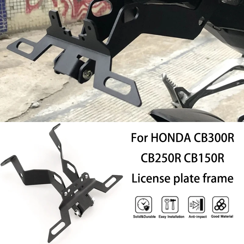 

MTKRACING For HONDA CB300R CB250R CB150R 2019-2024 License plate holder rear frame mudguard eliminator bracket kit