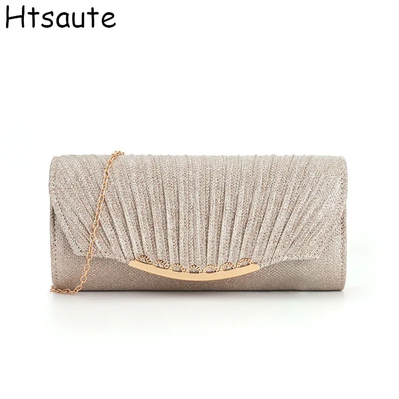 

Fashion Women Party Clutch Ladies Chain Evening Bag Elegant Chain Bags Purse Women Chain Shoulder Bags Wedding Party Handbag
