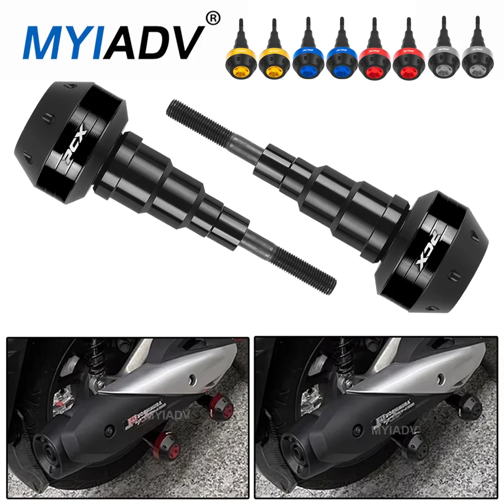 

For Honda PCX160 PCX125 ADV160 NMAX155 For FORZA350 Motorcycle Universal Anti Crash Slider Falling Protection With M10 Screw