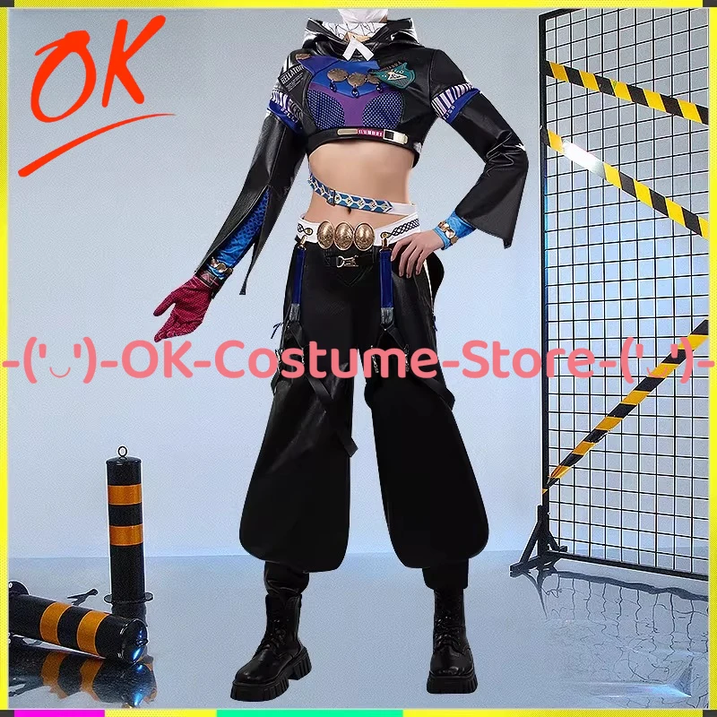 

[Индивидуальный размер] Костюм для косплея Arknights Endfield Arcuo, игровой костюм персонажа в стиле техно-одежды, униформа для Хэллоуина, карнавала, вечеринки