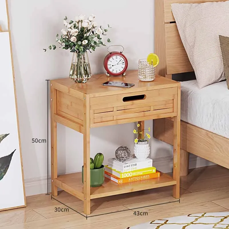 Aesthetic Square Coffee Table Storage Breakfast Laptop Wooden Side Table Minimalist Hallway Mesa Centro Salon Home Furniture image 3