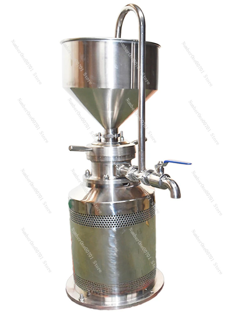 316L stainless steel sanitary grade vertical colloid mill, sanitary grade colloid mill, ultra-fine crushing colloid grinder