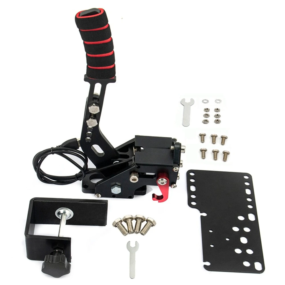 Computer racing game USB handbrake