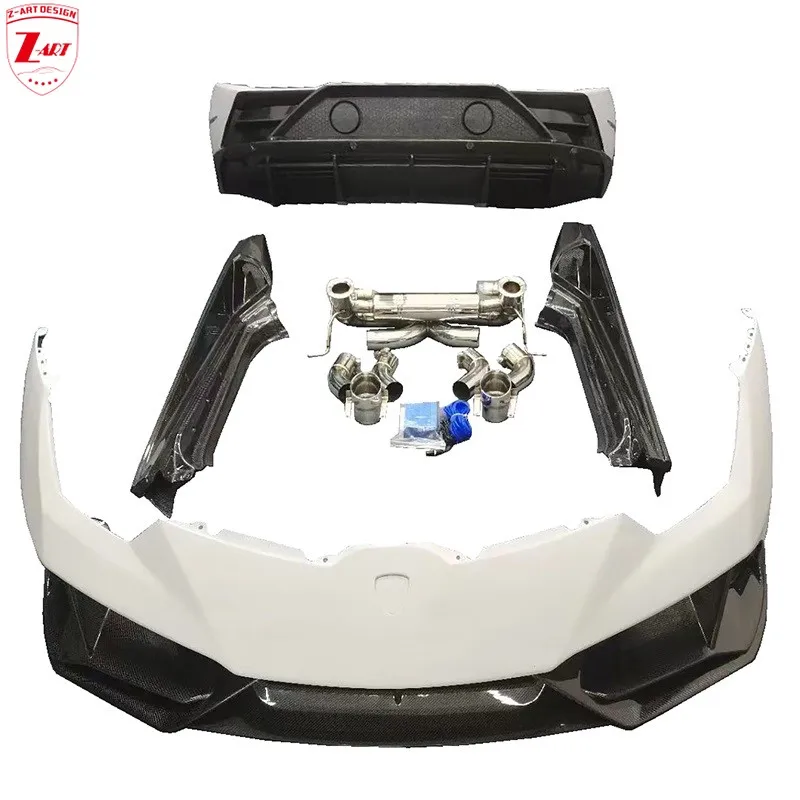 Z-ART Huracan EVO Body Kit For Lamborghini LP580 LP610 LP640 Carbon Fiber Aerodynamic Kit For Huracan 2014-2018