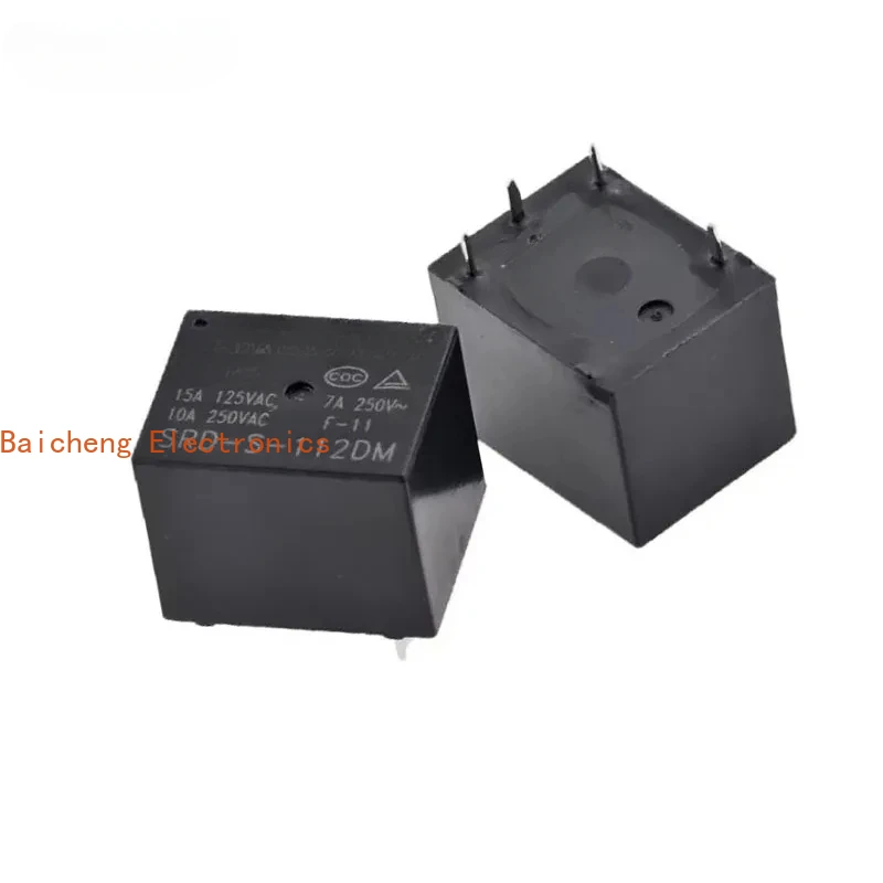 10PCS SRD-S-105DM SRD-S-112DM SRD-S-124DM SRD-S-148DM 4PIN 10A 5VDC 12VDC 24VDC Power Relay Replaceable (JQC)HF3FF