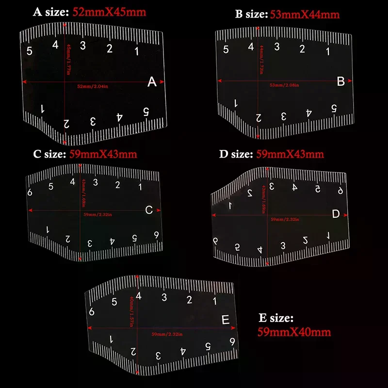 Eyebrow Tattoo Makeup Tools For Beginners Quick Eyebrow Design Eyebrow Auxiliary Ruler Positioning Ruler Tattoo Accessories