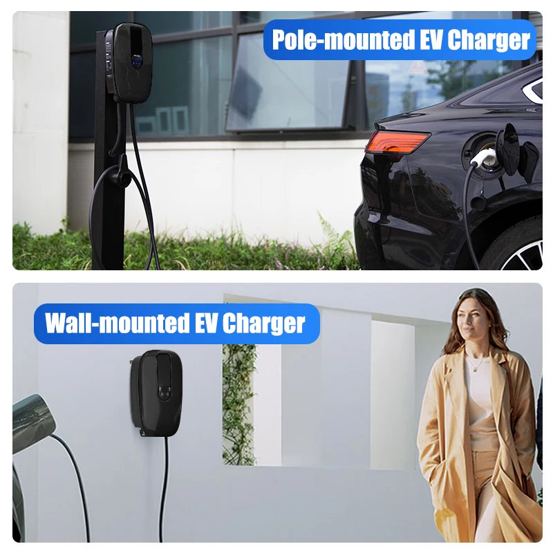 2024 hot sale china wholesale evse charger level2 auto ev charging station 7kw ev charger gb/t