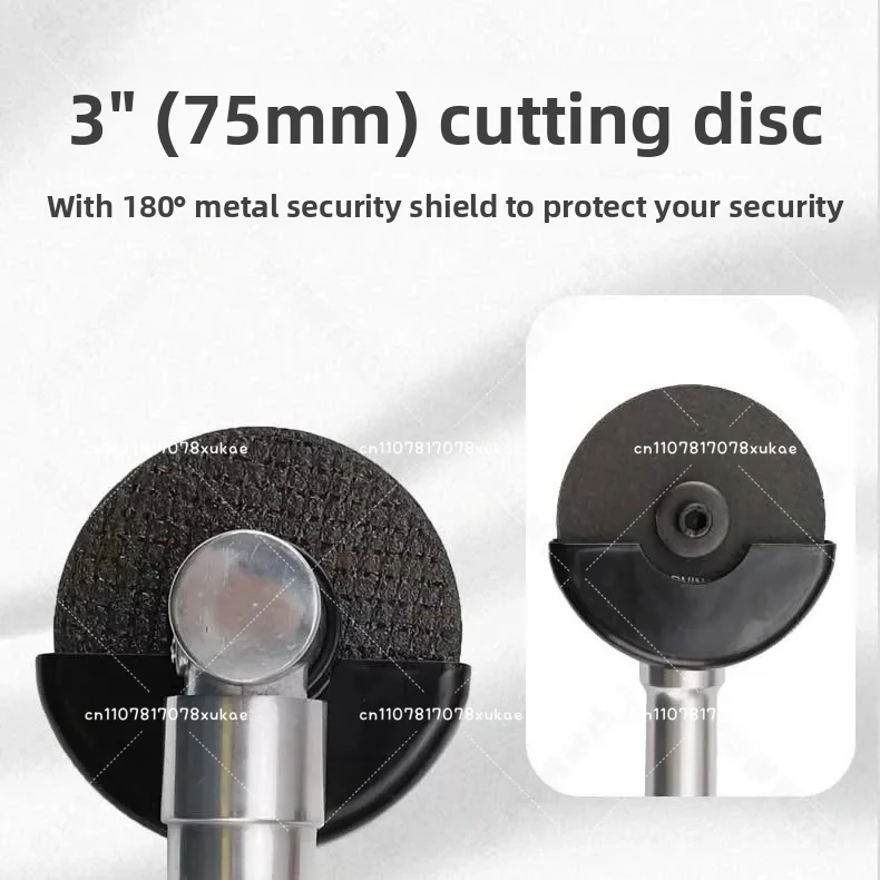 3 Inch 75mm Pneumatic Cutting Machine Air Angle Grinder with Extended Long Handle