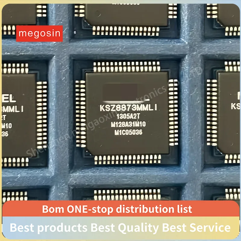 1PCS/LOT KSZ8873MMLI KSZ8873MML KSZ8873 QFP64 Ethernet controller chip