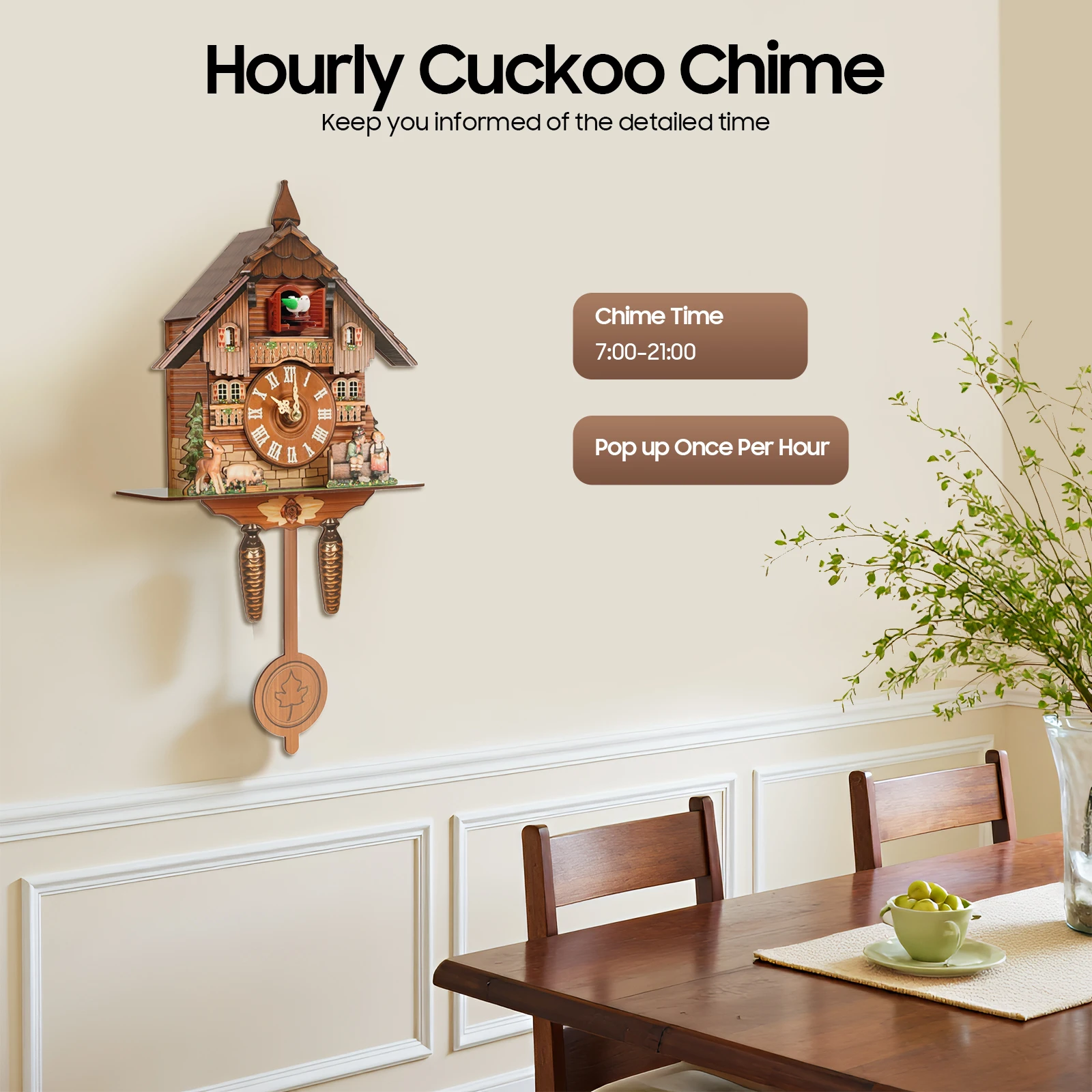 Thumbnail 2 - #53 Best Large Decorative Wall Clocks to Buy In 2026