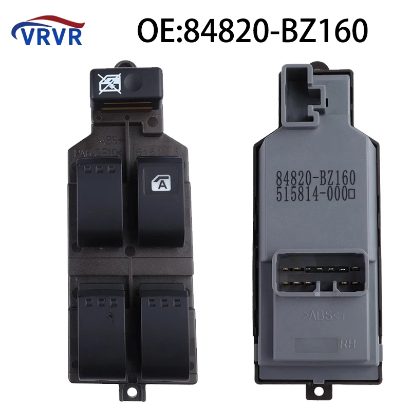 VRVR 84820-BZ160 84820BZ160 Front Right Power Window Switch Car For Perodua Myvi Axia Icon Viva Alza