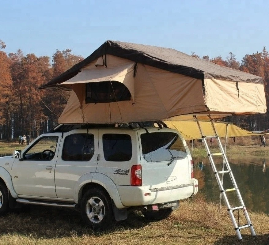 

Wholesale China Four-Season One Bedroom Truck/Car Roof Tent with Canvas Fabric and Aluminum Frame