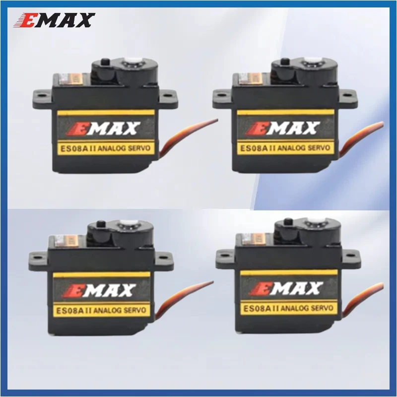 

EMAX ES08A II 9g Micro Servo Plastic Gear Analog Mini Servo1.8kg/Sec for RC Models Fixed Wing 3D Airplane Replacement Parts