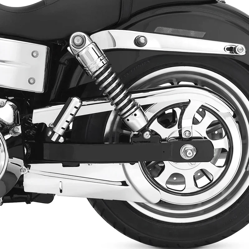 ل هارلي إلكترا شارع الطريق الإنزلاق الملك FLHTK FLHX FLHR FLTR 2009-2017-2025 دراجة نارية CNC الحزام السفلي الحرس غطاء الكسوة #2