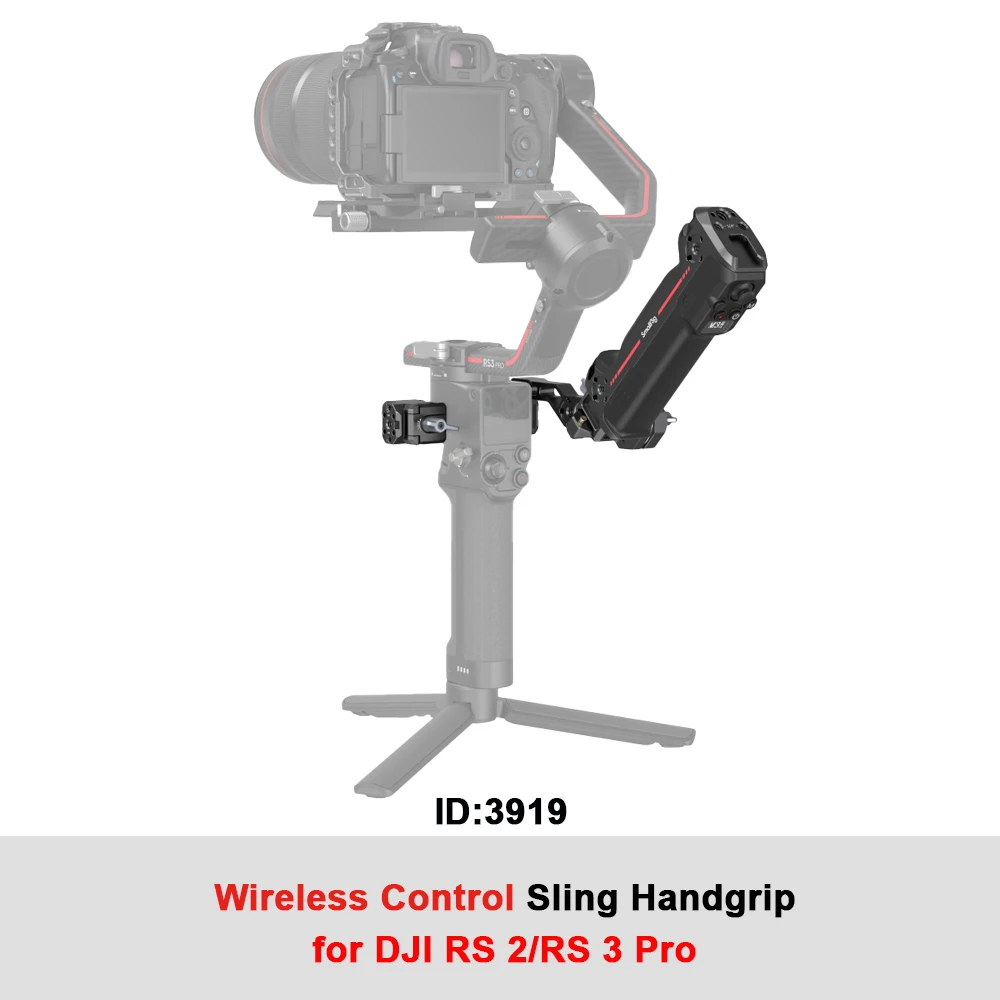 SMALLRIG Wireless Control Handle for DJI RS 2/ RS 3 Pro Foldable