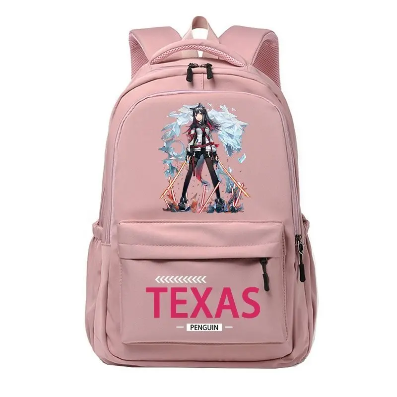 Arknights Backpack Men Women, New Model High Middle School, Elementary Students, Lightweight And Large Capacity School Bag For A