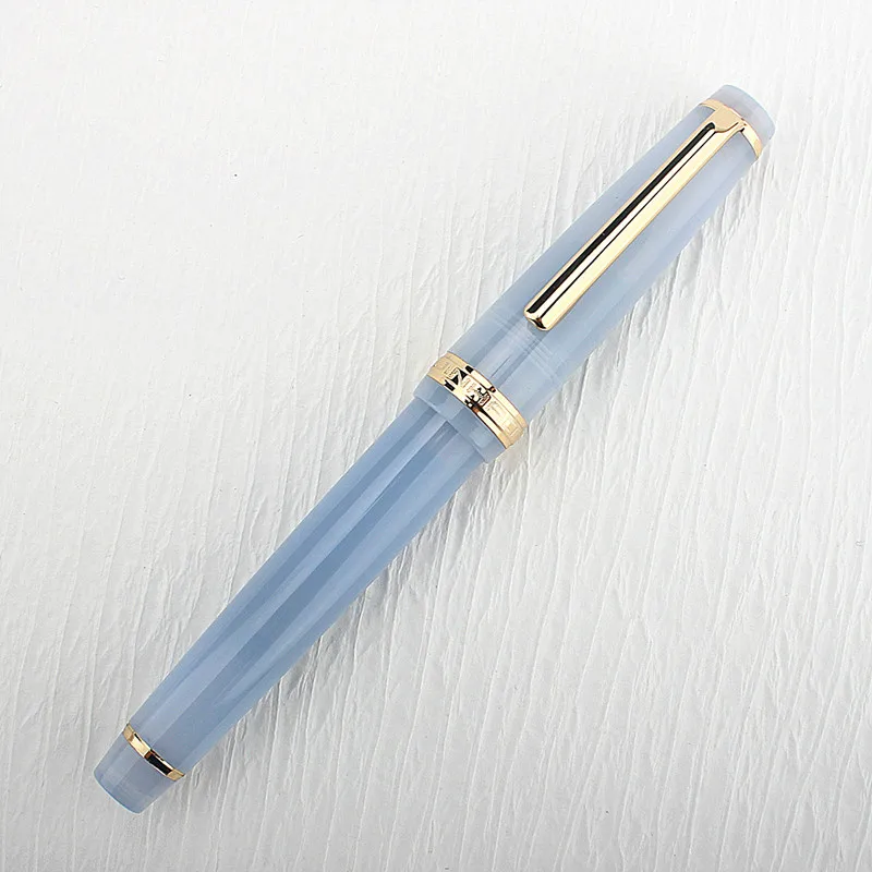 Luxuriöser Jinhao 82 Füllfederhalter, tiefblauer Acryl-Stift, EF F Feder, Business, Büro, Schulbedarf, Schreibtintenstift – Detail 10
