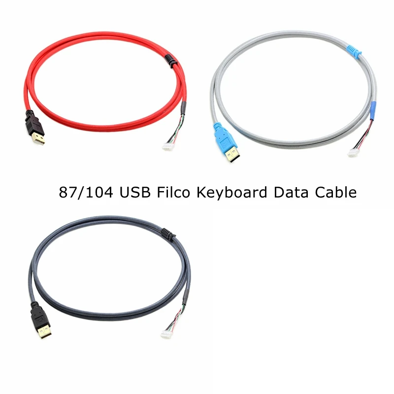 87 / 104 USB Data Cable 1.5M 5ft Filco Keyboard Cable Ninja Holy Hand Second Generation Computer To Keyboard