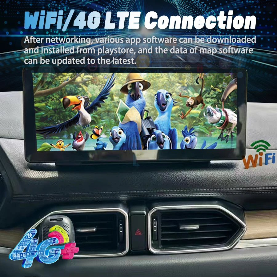 راديو السيارة أندرويد 14 لمازدا CX5 CX-5 CX 5 2016 2017- 2023 Autoradio GPS مشغل فيديو الوسائط المتعددة الملاحة ستيريو 4G CarPlay #2