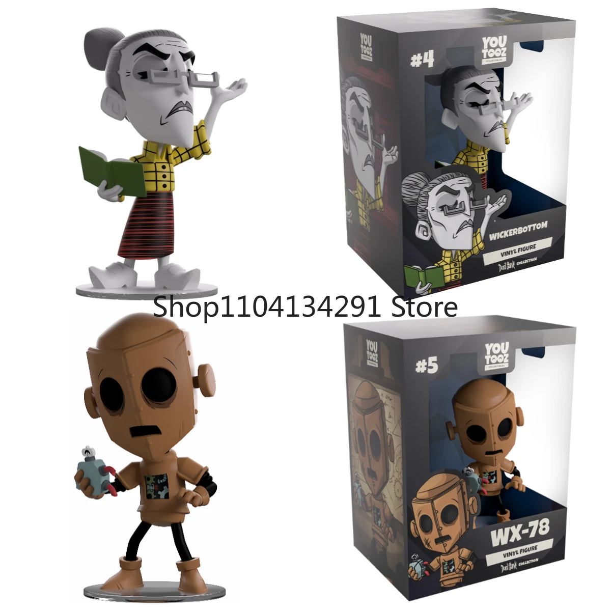 

In-Stock Original Don't Starve New Merchandise: Youtooz Granny Robot Figurine CDK Model Collectible Gift Toy