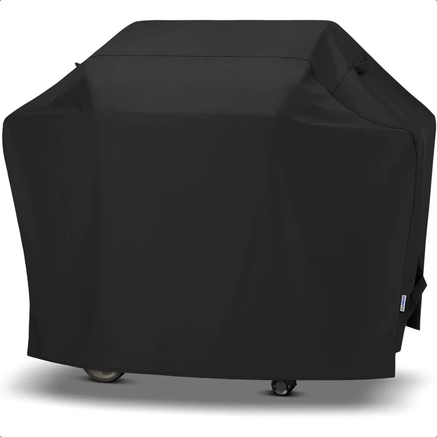 

SunPatio Barbecue Grill Cover 65 Inch Outdoor Heavy Duty Waterproof Charcoal Gas Grill Cover Fade Resistant All Weather Protect