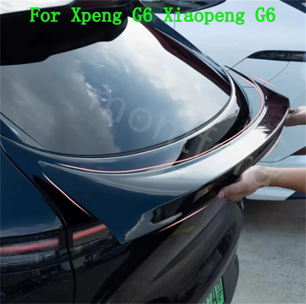 Für Xpeng G6 Xiaopeng G6 2023 2024 Mittelflügel- und Ducktail-Spoiler Exterieur-Upgrade