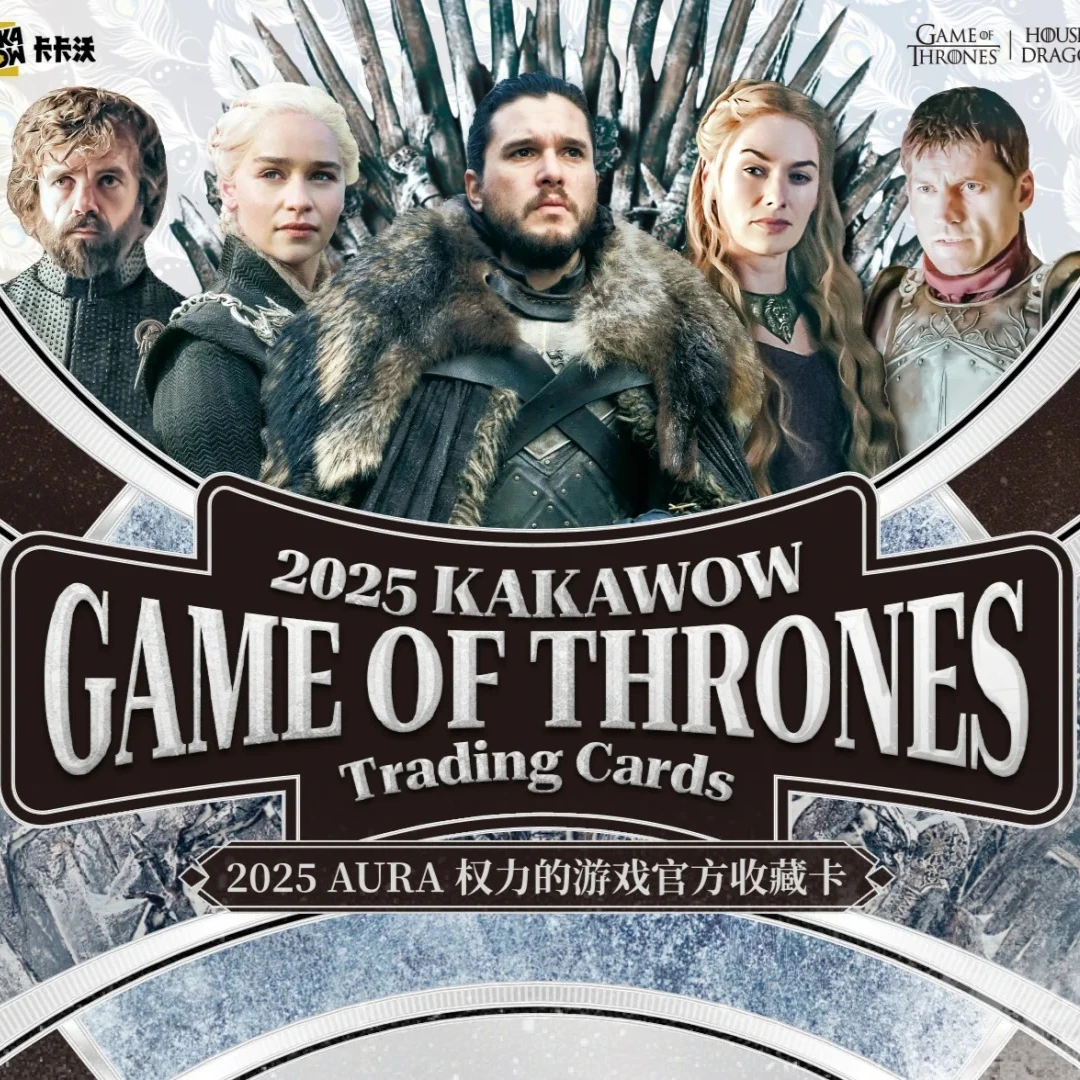 

2025 KAKAWOW AURA GAME OF THRONES Trading Cards Limited Edition Character Animation Anime Cards Game Collection Toys Gifts New