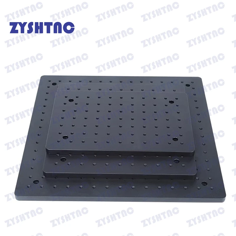 Optical platform experiment Optical plate aluminum alloy insulated honeycomb vibration isolation porous operation fixed module