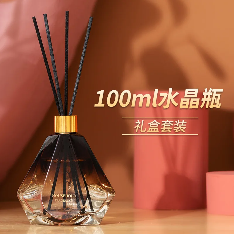 XMSJ Custom‑made Rattan Reed Diffuser, 30‑60 Days Lasting Plant Essential‑Oil Liquid Home Indoor Air Freshener