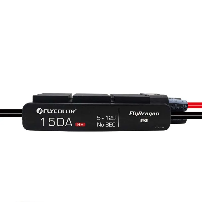 FLYCOLOR 150A Brushless ESC, 5-12S HV High Voltage, for Agricultural Drones, Fixed-Wing Aircraft and JP Ducted Fans