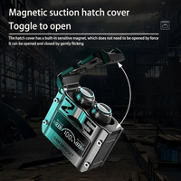 M25 Wireless In Ear Bluetooth Earphones With Large Capacity Supporting Digital Display Bluetooth Gaming Earphones