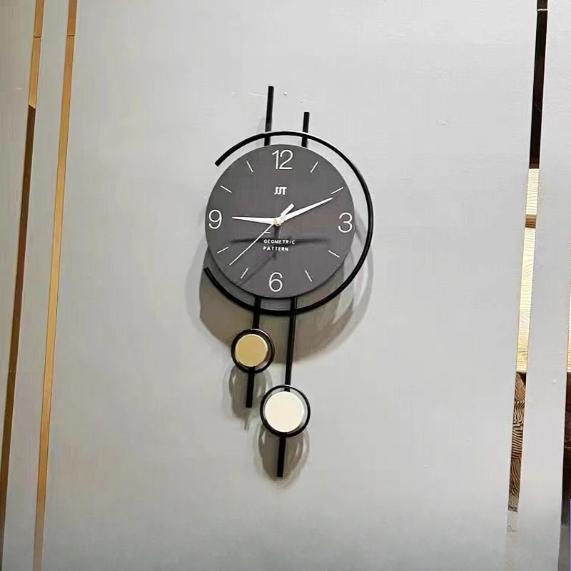 Interior Korean Clock Wall Creative Bedrooms Chinese Style Digital Wall Watch Art Mural Fashion Relogio De Parede Wall Decor