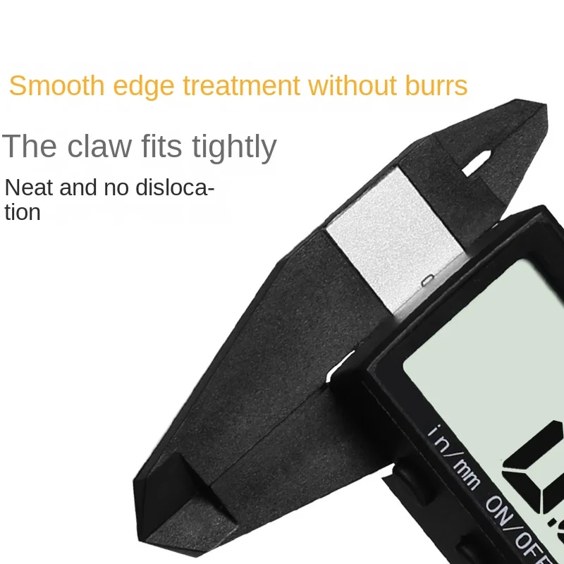 Electronic Caliper - Portable Digital Vernier Caliper Home DIY Plastic Measuring Tool for Outer/Inner Diameter Depth Measurement