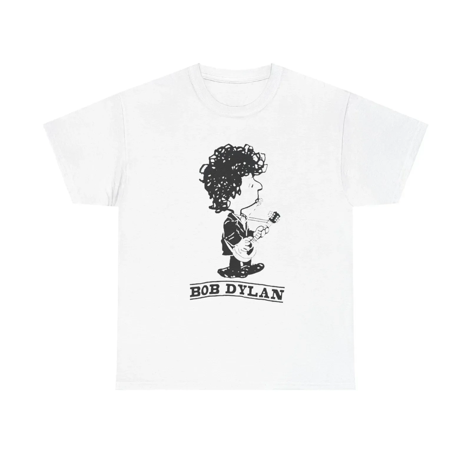 Bob Dylan Grafik-T-Shirt Vintage Rock Blue Grass Retro Unisex-T-Shirt aus schwerer Baumwolle