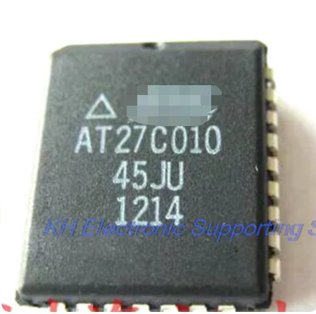 2-5PCS 100% Original AT27C010-45JU PLCC-32 Non-volatile memory