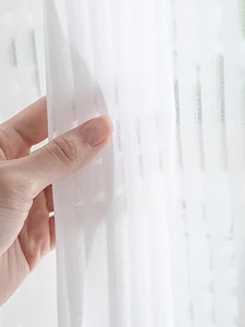 Pantalla de divisor de cortina de 1 por ciento sin instalación de perforación sala de estar simple y dormitorio persianas de bambú blanca a prueba de viento 8 Mejor divisor de cama de ventas - №6