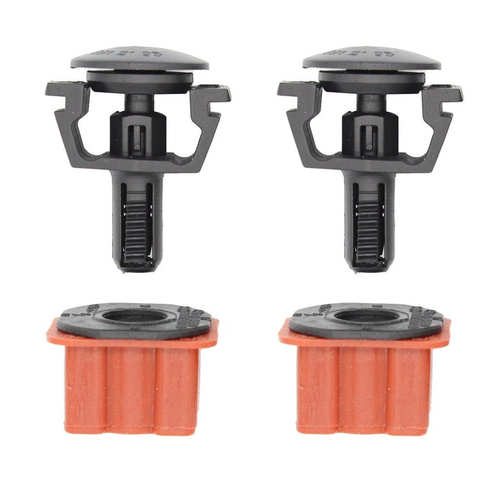 2 Pack Upper Radiator Mount for Mercedes-Benz CLS500 219.375 CLS55 219.376 E320 211.065 E350 211.087 E500 211.283