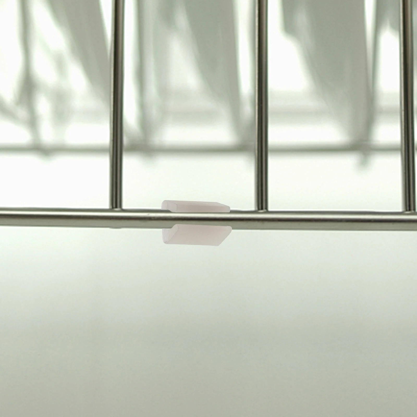 

100pcs Sink Grate Feet Kitchen Rack Protector Non-Slip Wire Glider For Floor Chair Legs Plastic Furniture Covers