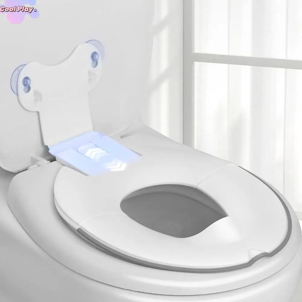 

Брызгозащищенное детское складное сиденье-горшок, универсальное нескользящее портативное сиденье для унитаза, легко моется, фиксация присоски