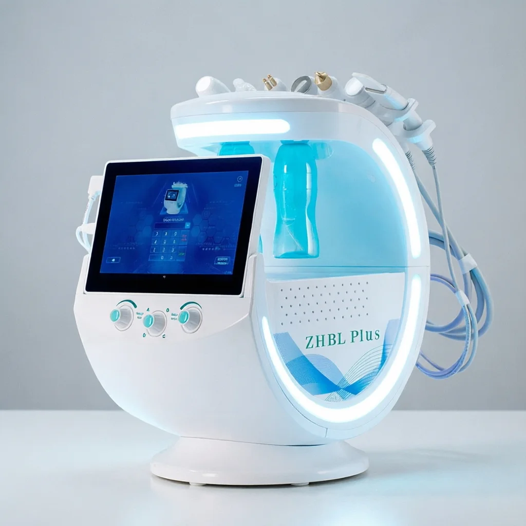7 In 1 Multifunctional Skin Care Machine Facial Cleansing Skin Rejuvenation Blackhead Removal Face Lifting Beauty Equipment