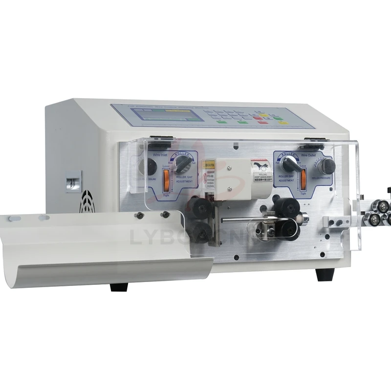 Imagem -03 - Máquina de Corte Automática Strip Peeling Swt508e Atualização Swt608e Wheels Drive Peeling Machine For Computer 18 Mm2