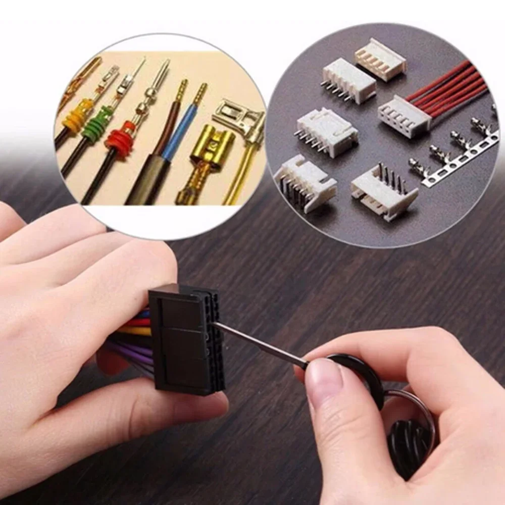 Universal Repair Wire Terminal Removal Accessory 26Pcs Car Tool Extractor Puller Release Wire Connector Useful