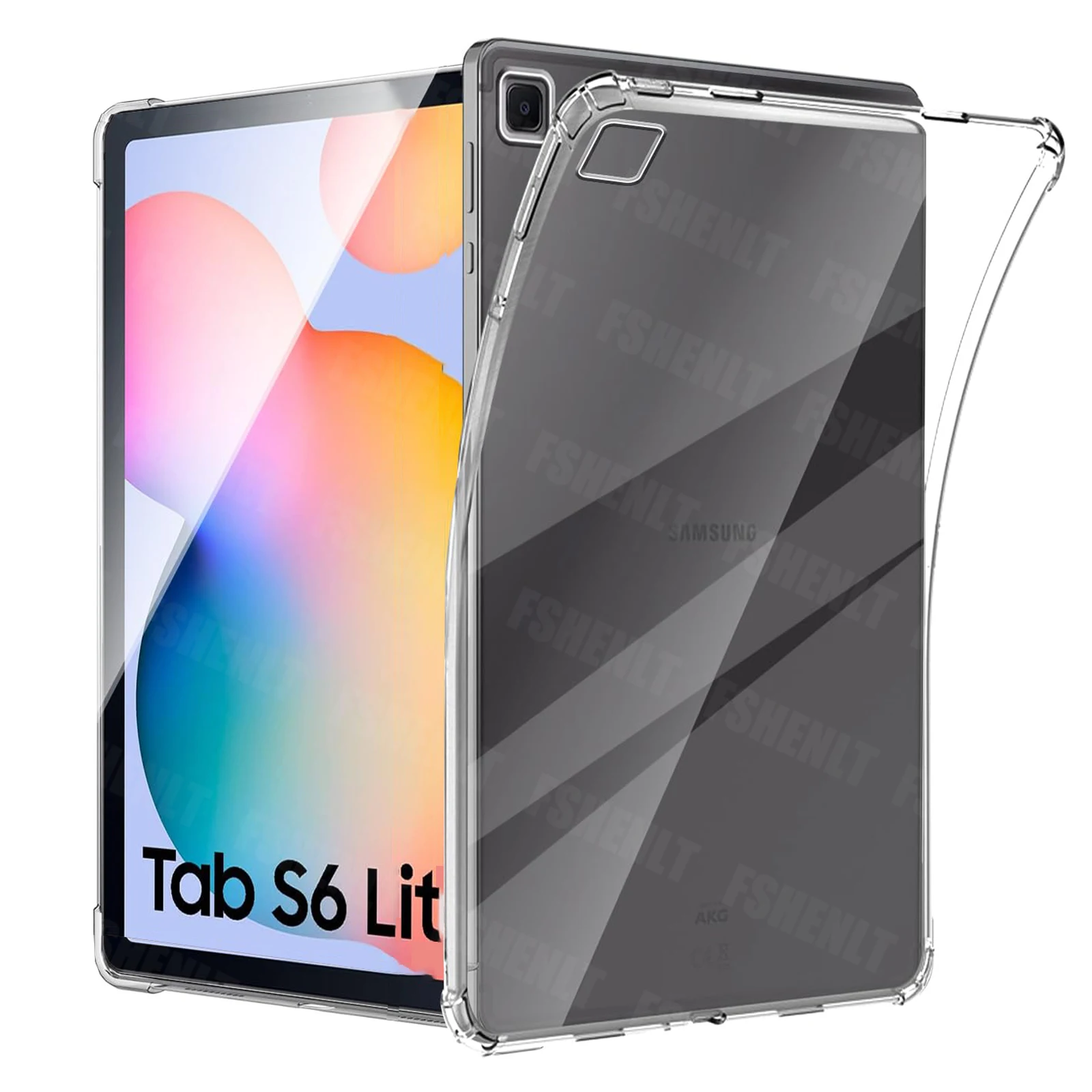 

TPU Case for Samsung Galaxy Tab S6 Lite (2024/2022/2020) 10.4inch Slim Lightweight Anti-Shock Anti-Scratch for Tab S6 Lite 10.4"